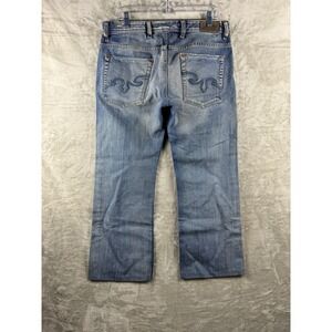 Diesel Saafado Men's Straight Jeans Denim Mens Size 34 (Fits 34x27)‎ Italy READ